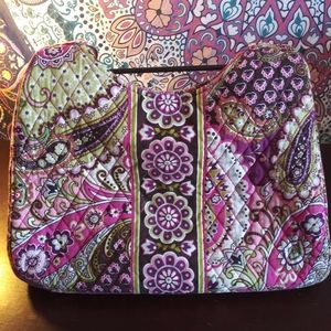 Pink Vera Bradley printed bag